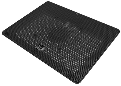 Підставка для ноутбука до 17' Cooler Master NotePal L2, Black, 1x16 см вентилятор (29 dB, 1400 rpm), метал/пластик, 1xUSB2.0, 379х285х47 мм, 720 г (MNW-SWTS-14FN-R1) 190951 фото