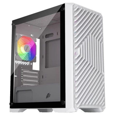 Корпус 1stPlayer T5-WH-4F1-W, White 307072 фото