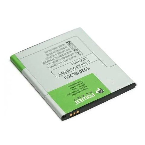 Акумулятор Lenovo S920 (BL208), PowerPlant, 2250 mAh (DV00DV6235) 244516 фото