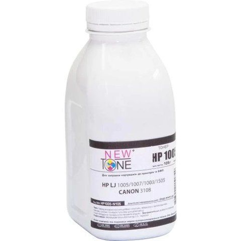 Тонер HP LJ P1505, M1120/M1522, Black, 105 г, NewTone (HP1005-N105) 243817 фото