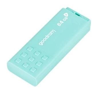 Флеш накопичувач USB 64Gb Goodram UME3 "Care", Teal, USB 3.2 Gen 1 (UME3-0640CRR11) 266048 фото