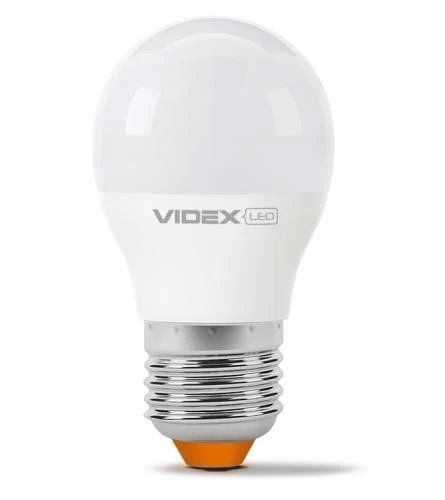 Лампа світлодіодна E27, 7 Вт, 4100K, G45, Videx, 700 Лм, 220V (VL-G45e-07274) 272334 фото