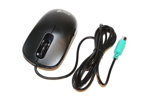 Миша Genius DX-110, Black, PS/2, оптична, 1000 dpi, 3 кнопки, 1.5 м 126834 фото