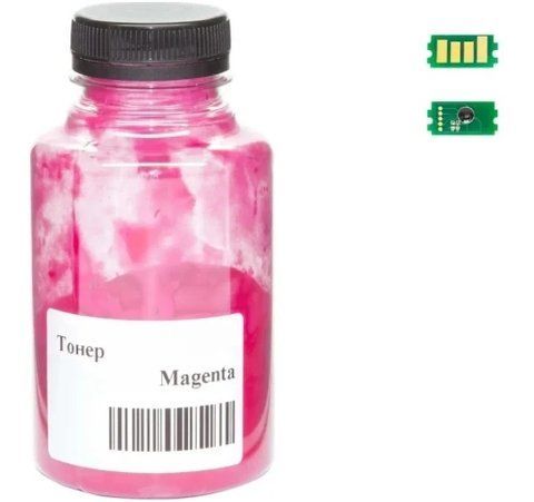 Тонер + чип Kyocera TK-5140, Magenta, M6030/M6530, P6130, 70 г / 3000 копий, AHK (3203482) 250366 фото