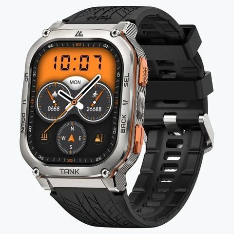 Смарт-годинник Kospet Tank M3 Ultra, Silver 317312 фото