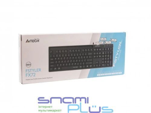 Клавиатура A4Tech FX72 "Fstyler", Black 304592 фото