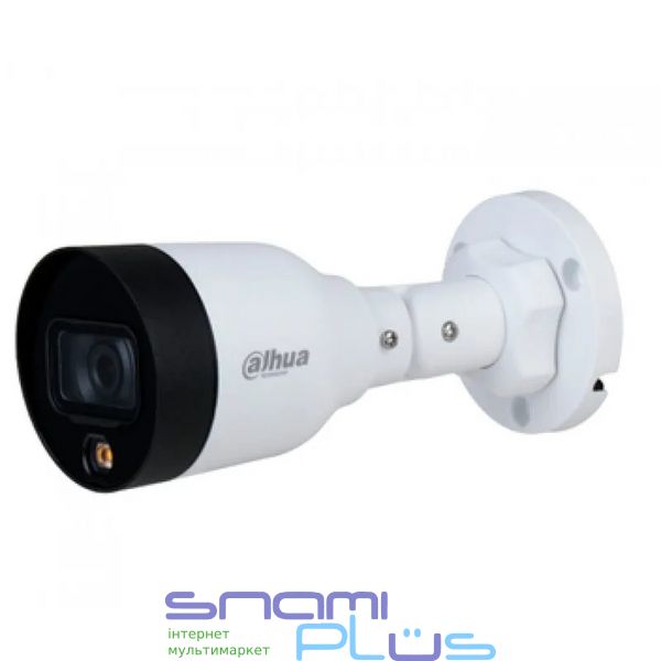 IP камера Dahua DH-IPC-HFW1239S1-LED-S5, White, 2Мп, 1/2.8' Progressive Scan CMOS, 1920x1080, H.265, f=2.8 мм, день/ночь, LED подсветка до 10 м, IP67 236071 фото