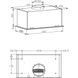 Вытяжка кухонная Hansa OMP6553BGH 327602 фото 4
