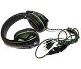 Навушники Gemix N2 LED Gaming Black/Green 169795 фото