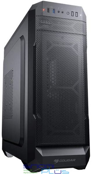 Корпус Cougar MX331 Mesh-X Black, без БП, Middle Tower, Mini ITX / Micro ATX / ATX, 1xUSB 2.0, 1xUSB 3.0, 443x204x481 мм 208581 фото