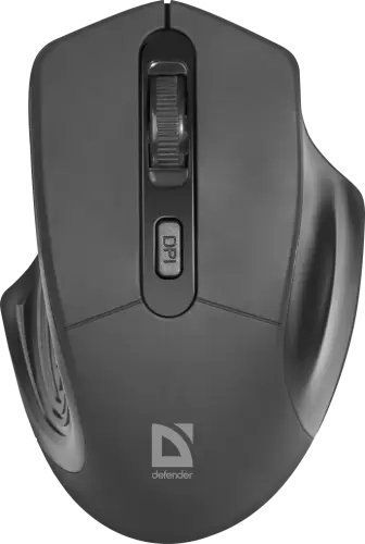 Мышь беспроводная Defender Datum MB-345, Black (52345) 170610 фото