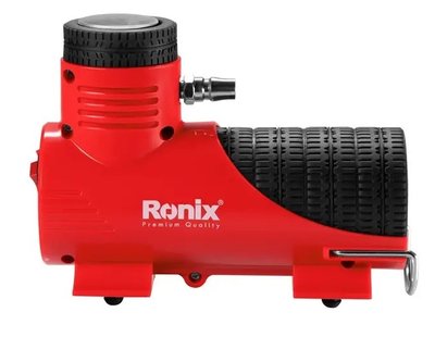 Компресор автомобільний Ronix RH-4264, Red/Black, 12V (прикурювач), 7 бар, манометр 280386 фото