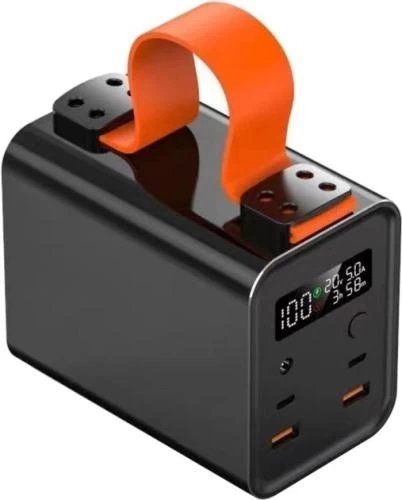 Универсальная мобильная батарея 60000 mAh, Atria WPD-101, Black, 100 Вт 271669 фото