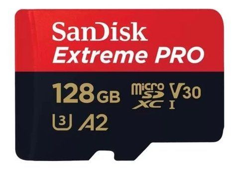 Карта пам'яті microSDXC, 128Gb, SanDisk Extreme PRO, SD адаптер (SDSQXCD-128G-GN6MA) 270557 фото