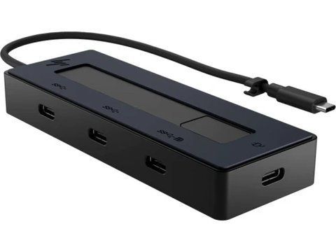 Хаб USB HP, Black, Type-C 3.2 Gen 2 (6G842AA) 307676 фото