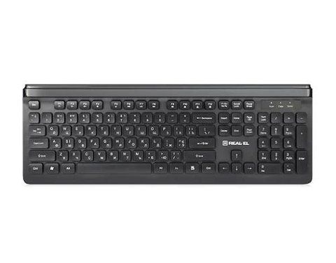 Клавіатура REAL-EL Comfort 7085, Black 179091 фото