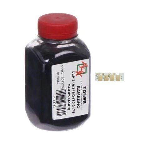 Тонер + чип Samsung CLP-320/325, CLX-3180/3185, Black, 45 г, AHK (1500212) 272280 фото