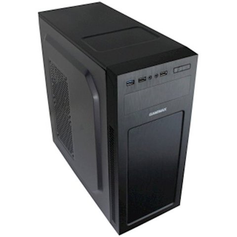 Корпус GameMax MT520-FAN Black, без БЖ, Mid Tower, ATX / Micro ATX / Mini ITX, 2хUSB 2.0, 1хUSB 3.0, 0.5 мм, 4.0кг 181762 фото