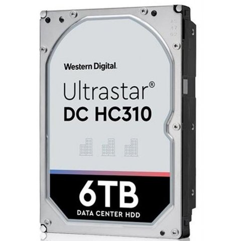 Жорсткий диск 3.5' 6Tb Western Digital Ultrastar DC HC310, SATA3, 256Mb, 7200 rpm (0B36039 / HUS726T6TALE6L4) 182109 фото