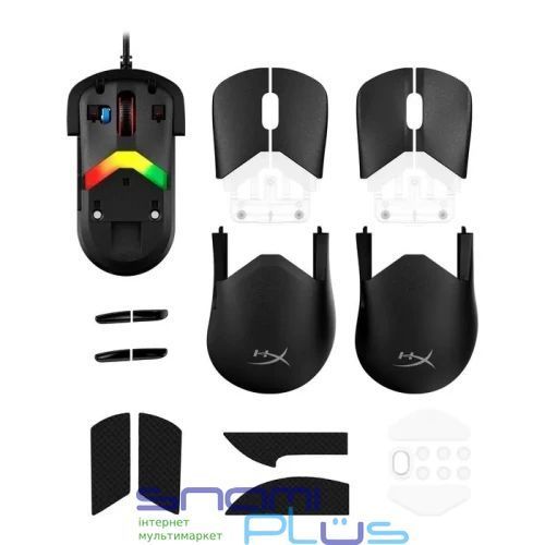 Миша HyperX Pulsefire Saga, Black (A2PB3AA) 319733 фото