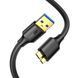 Кабель USB 3.0 AM - microUSB (5P), 1 м, Black, Ugreen US130 (10841) 322102 фото 2