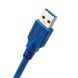 Кабель USB 3.0 AM - USB AF, 1.5 м, Blue, Extradigital (KBU1632) 197337 фото 3