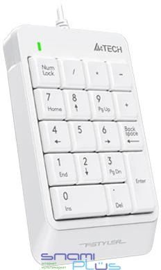 Клавіатура A4Tech FK13P "Fstyler", White 216374 фото