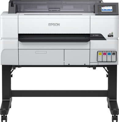 Принтер струменевий кольоровий A1+ Epson SureColor SC-T3405 24', Grey, 2400x1200 dpi, до 25 сек (А1), сенсорний дисплей 4.3', USB / Lan, картриджi T41Fx (C11CJ55301A0) 257040 фото