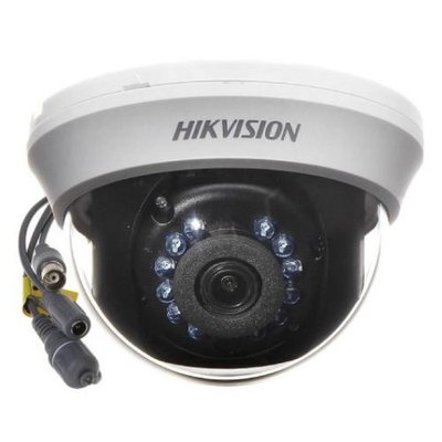 Камера HDTVI Hikvision DS-2CE56D0T-IRMMF (C) (3.6 мм), 2 Мп, CMOS, 1080p/25 fps, 0.01 Lux, день/ніч, ІЧ підсвічування до 20 м, 98х65.4 мм 199271 фото