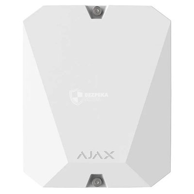 Централь Ajax Hub Hybrid (2G), White, GSM 2G / Ethernet, з підтримкою датчиків з фотофіксацією, до 100 пристроїв, до 50 користувачів, віддалена настройка 276340 фото