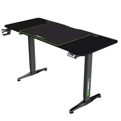 Комп'ютерний стіл GameMax D140 Carbon, Black 272717 фото