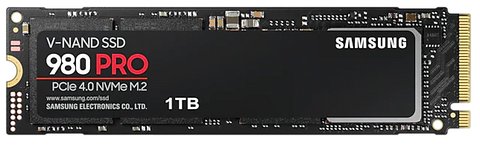 Твердотільний накопичувач M.2 1Tb, Samsung 980 Pro, PCI-E 4.0 x4, MLC 3-bit V-NAND, 7000/5000 MB/s (MZ-V8P1T0B) 212421 фото