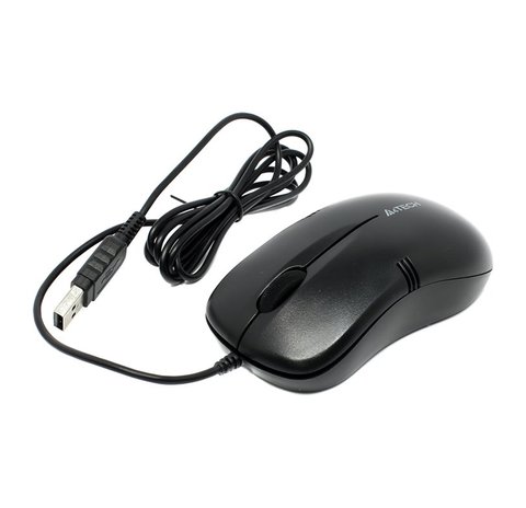 Миша A4Tech OP-560NU Black, V-TRACK, USB, 1000 dpi 125318 фото