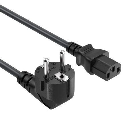 Кабель живлення від мережі PC-186, Black, 1.8 м, ColorWay, C13 (CW-CBP082-BK) 314146 фото
