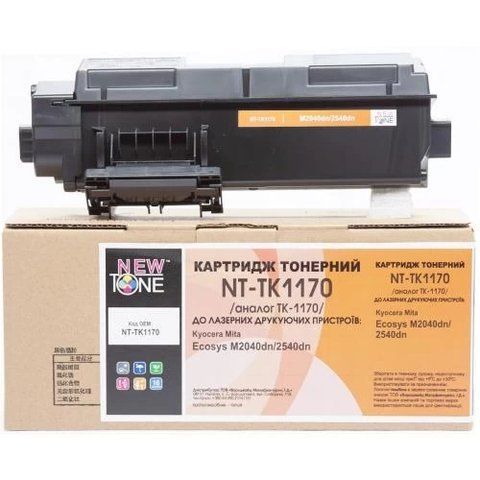 Картридж Kyocera TK-1170, Black, NewTone (NT-TK1170) 243550 фото