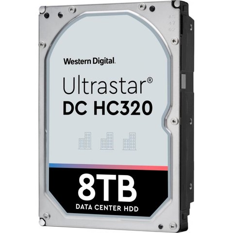 Жорсткий диск 3.5' 8Tb Western Digital Ultrastar DC HC320, SATA3, 256Mb, 7200 rpm (0B36404 / HUS728T8TALE6L4) 182110 фото