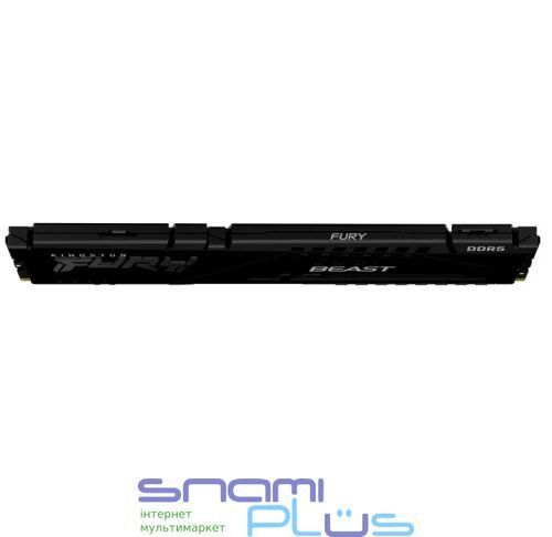 Память 8Gb DDR5, 6000 MHz, Kingston Fury Beast, Black (KF560C36BBE-8) 326369 фото