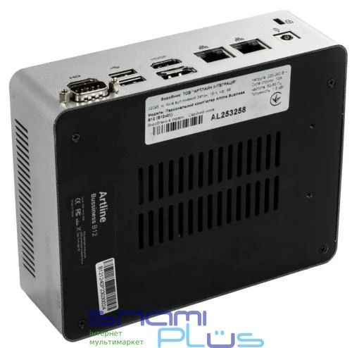 Неттоп Artline Business B12, Black/Grey, i7-1370P, 32Gb, 1Tb, Xe, WiFi, Win11P (B12v40Win) 288465 фото