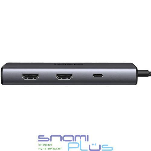Хаб USB Ugreen CM498, Grey (15852) 322722 фото