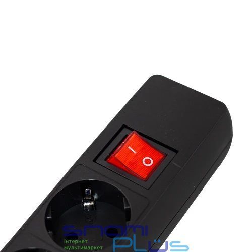 Фильтр сетевой GTL E06K, 6 розеток, 5 м, Black (GTL-XH-E06K-5B) 323534 фото