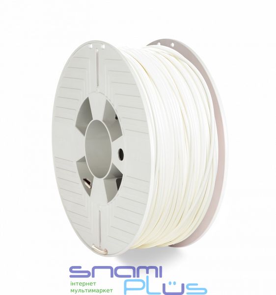Філамент для 3D-принтера Verbatim, ABS, White, 2.85 мм, 1 кг (55034) 284518 фото