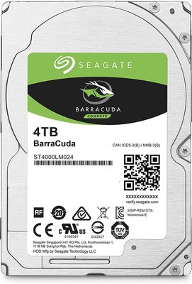 Жорсткий диск 2.5' 4Tb Seagate BarraCuda HDD, SATA3, 128Mb, 5400 rpm (ST4000LM024) 148806 фото