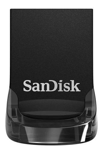 Флеш накопичувач USB 32Gb SanDisk Ultra Fit, Black, USB 3.2 Gen 1 (SDCZ430-032G-G46) 171177 фото