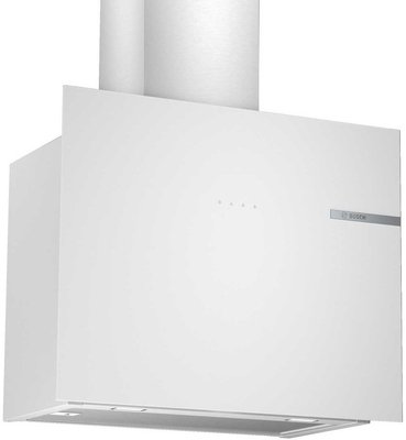 Витяжка кухонна Bosch DWF65AJ20T, White, настінний, Т-подібна, 649 м3/год, сенсорне керування, 3 швидкості, ширина 59 см, глибина 30.8 см 236987 фото