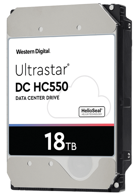 Жорсткий диск 3.5' 18Tb Western Digital Ultrastar DC HC550, SATA3, 512Mb, 7200 rpm (WUH721818ALE6L4 / 0F38459) 212699 фото