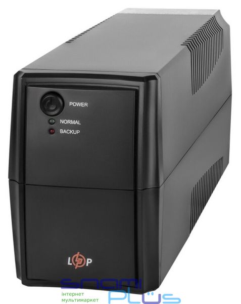 Источник бесперебойного питания LogicPower LPM-825VA-P, 2 евророзетки, AVR, 12В/9Ач x 1 шт, пластиковый корпус (3405) 101325 фото