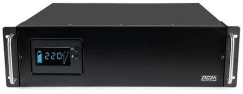 Джерело безперебійного живлення PowerCom KingPro KIN-2200AP RM LCD 3U, Black 269135 фото