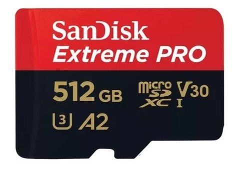 Карта пам'яті microSDXC, 512Gb, SanDisk Extreme PRO, SD адаптер (SDSQXCD-512G-GN6MA) 270559 фото
