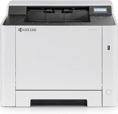 Принтер лазерний кольоровий A4 Kyocera Ecosys PA2100cx, Grey/Black, 1200x1200 dpi, дуплекс, до 21 стор/хв, монохромний РК-екран, USB / Lan, картриджі TK-5430 (110C0C3NL0) 255408 фото