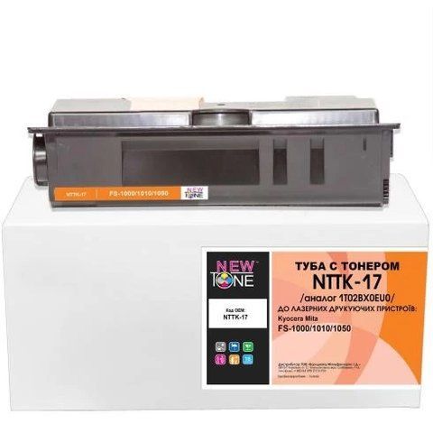Картридж Kyocera TK-17/TK-18/TK-100, Black, NewTone (NTTK-17) 243552 фото